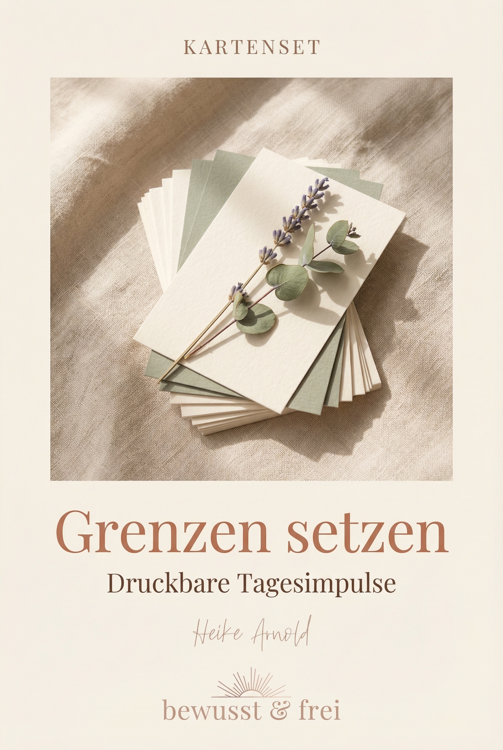 Karten Set Grenzen setzen – Heike Arnold